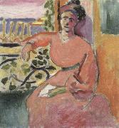 Henri Matisse Woman at Window painting